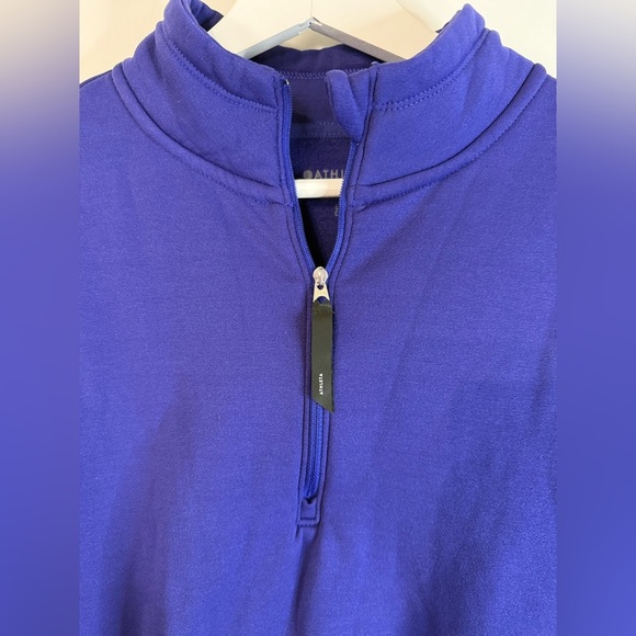 Athleta Women’s Purple Altitude Polartec Pullover Sweatshirt - Size Large - Picture 2 of 11
